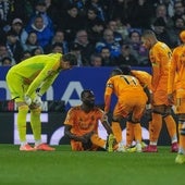 Rudiger lesionado en el RCDE Stadium