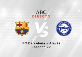 Barcelona - Alavés, estadísticas del partido