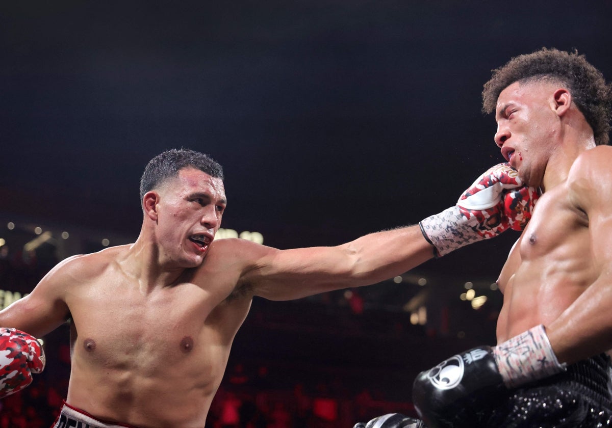 David Benavidez conectó más y mejor que el cubano Morrell