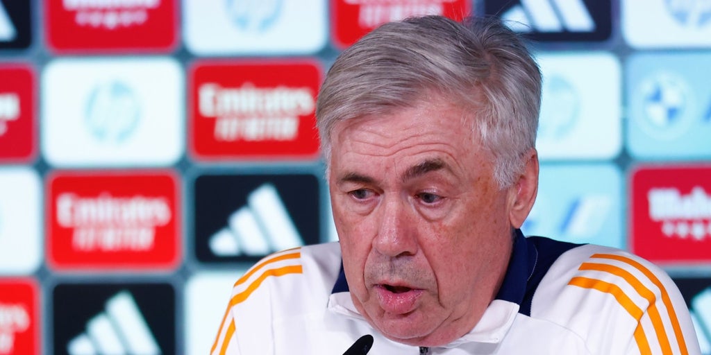 Ancelotti: «Mbappé tiene un hematoma y no puede jugar contra el Leganés»