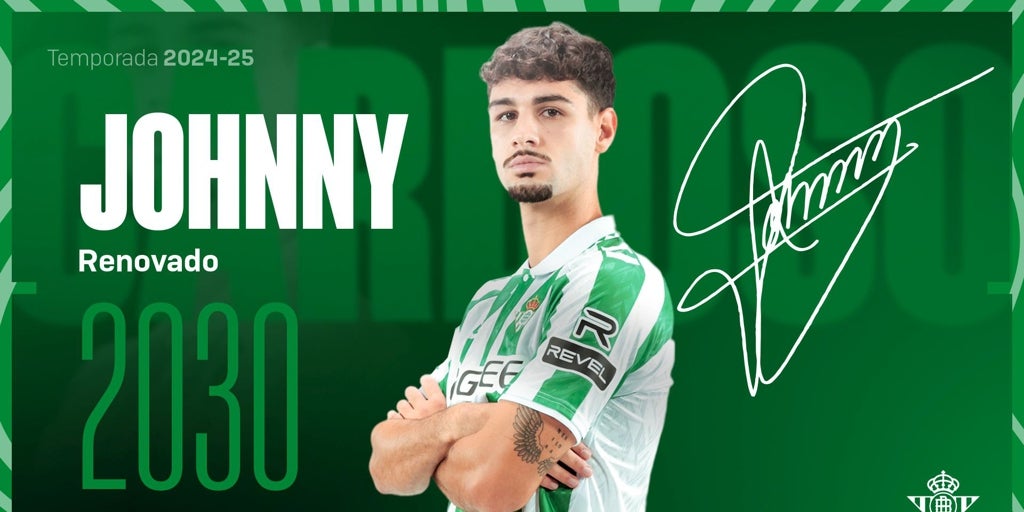 El Betis renueva a Johnny Cardoso hasta 2030