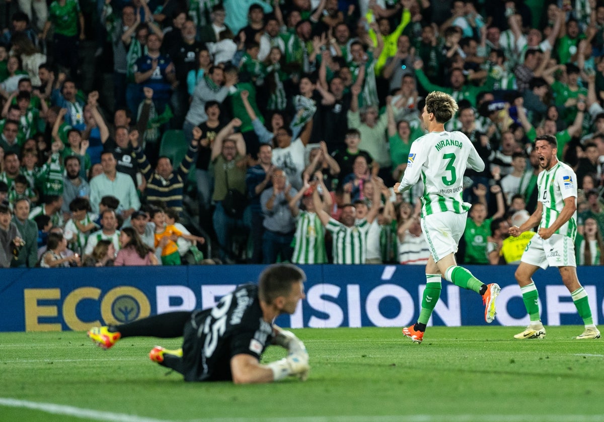 Partido de Betis contra el Celta de Vigo el pasado 12/04/2024