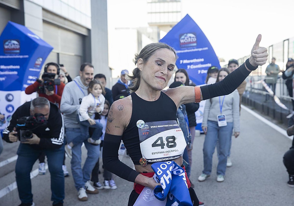 Verdeliss, satisfecha el pasado martes tras correr en el Jarama