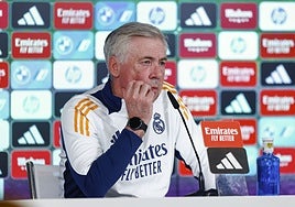 Ancelotti: «Tebas puede estar tranquilo porque nadie aquí ha perdido la cabeza»