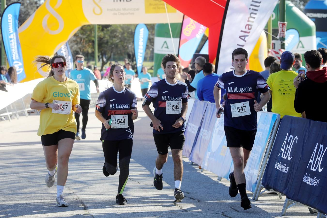 Celebración de la Carrera de Empresas de ABC de Sevilla