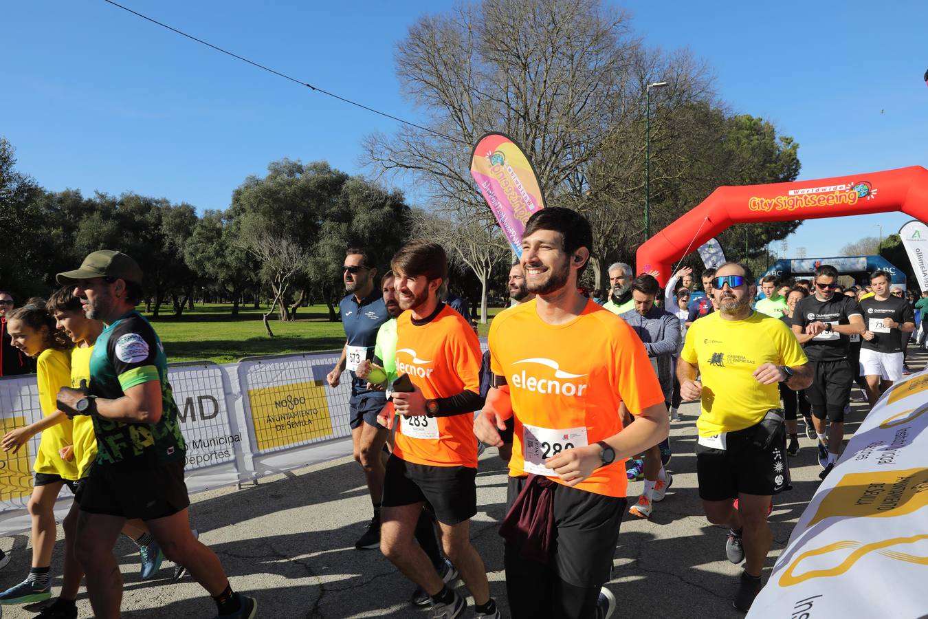 Celebración de la Carrera de Empresas de ABC de Sevilla