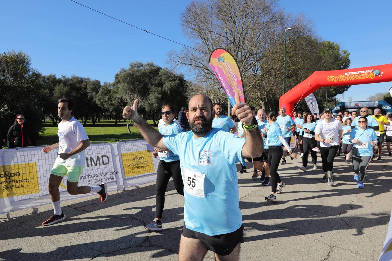 Celebración de la Carrera de Empresas de ABC de Sevilla