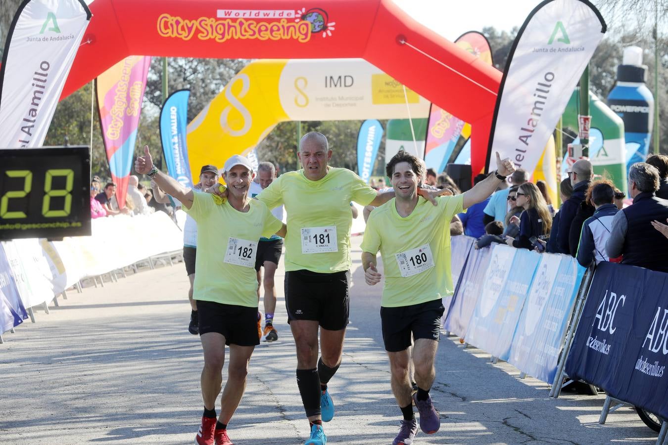 Celebración de la Carrera de Empresas de ABC de Sevilla