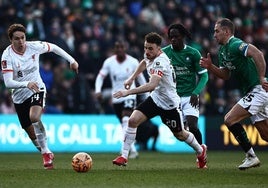 El Liverpool cae eliminado de la FA Cup por el Plymouth, colista de la Segunda división