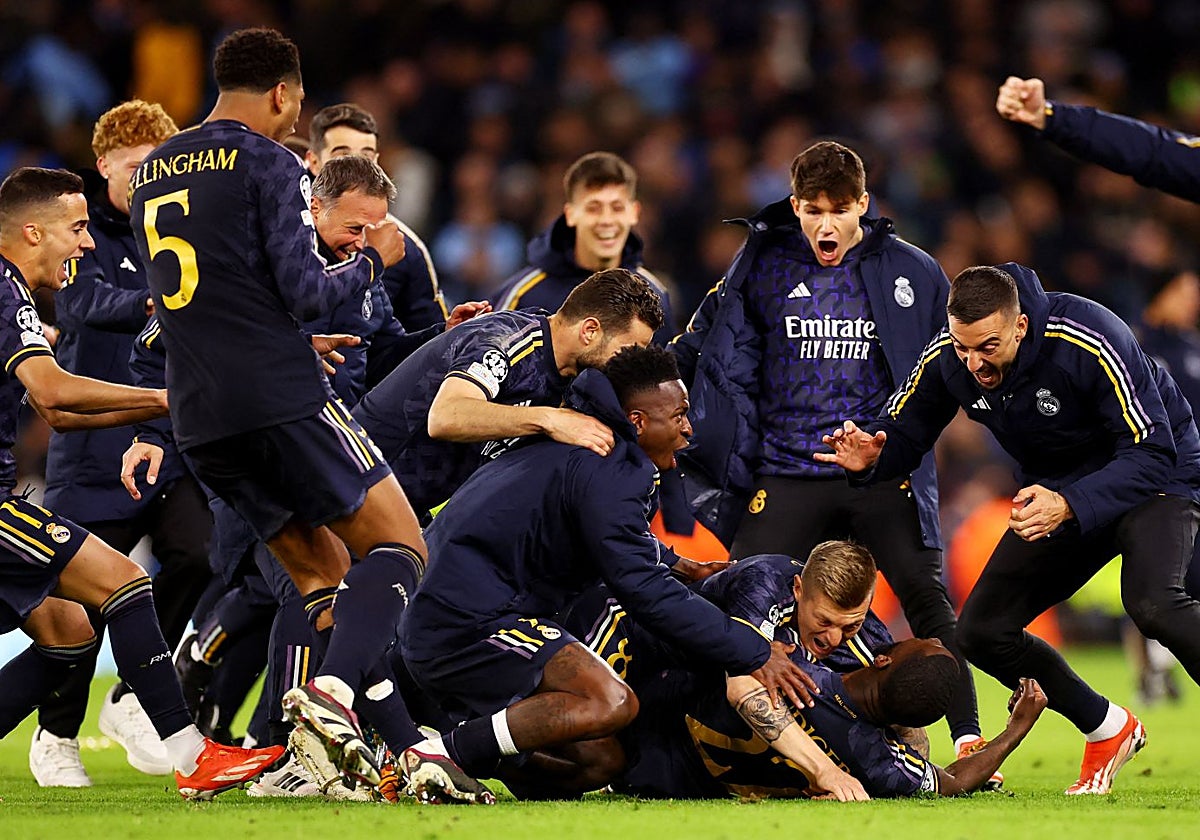 Rudiger, el héroe final en el Etihad el pasado año tras marcar el penalti decisivo