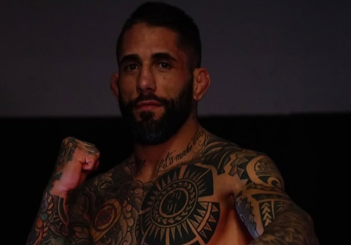 Jonathan García, peleador de MMA