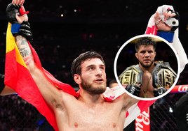 Aleksandre Topuria 'reta' a un ex doble campeón de la UFC