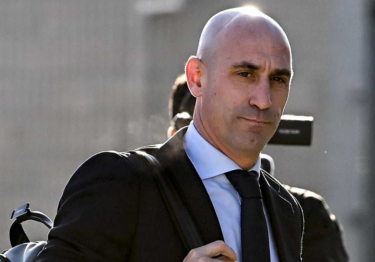 Luis Rubiales, en la Audiencia Nacional