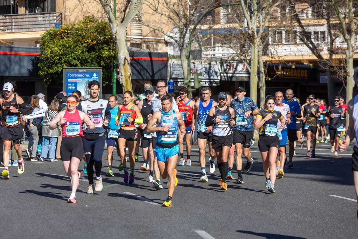 La fiesta del deporte recorrió las calles de Sevilla con la maratón 