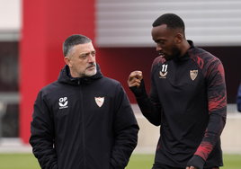 Lukebakio y García Pimienta, conversaciones para mejorar el Sevilla