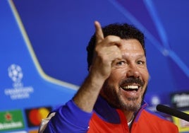 Simeone: «La historia existe y la del Madrid en Champions es extraordinaria»