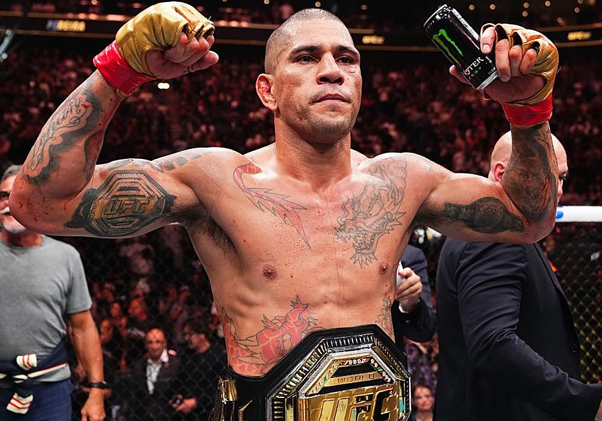 El campeón del peso semipesado de la UFC, Alex Pereira