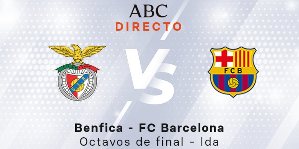 Benfica - Barcelona, estadísticas del partido de la Champions, ida de los octavos de final