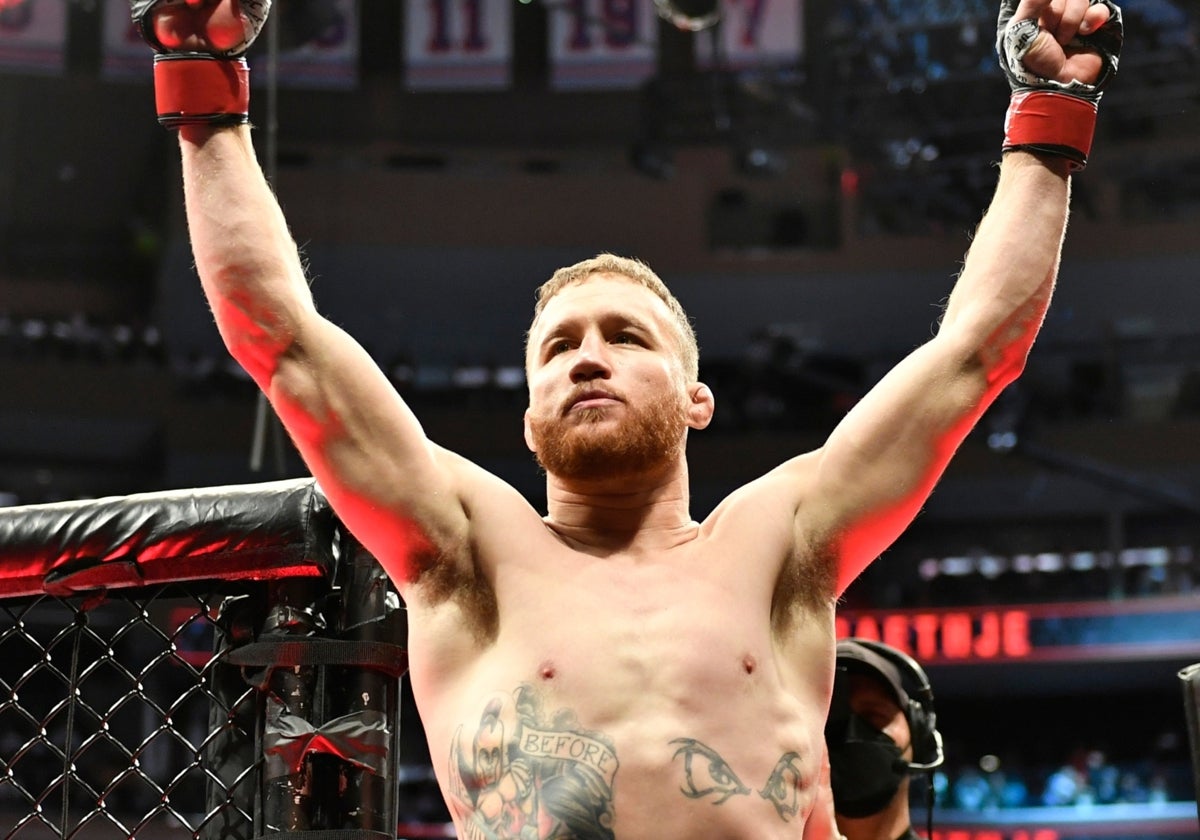 El luchador de la UFC Justin Gaethje