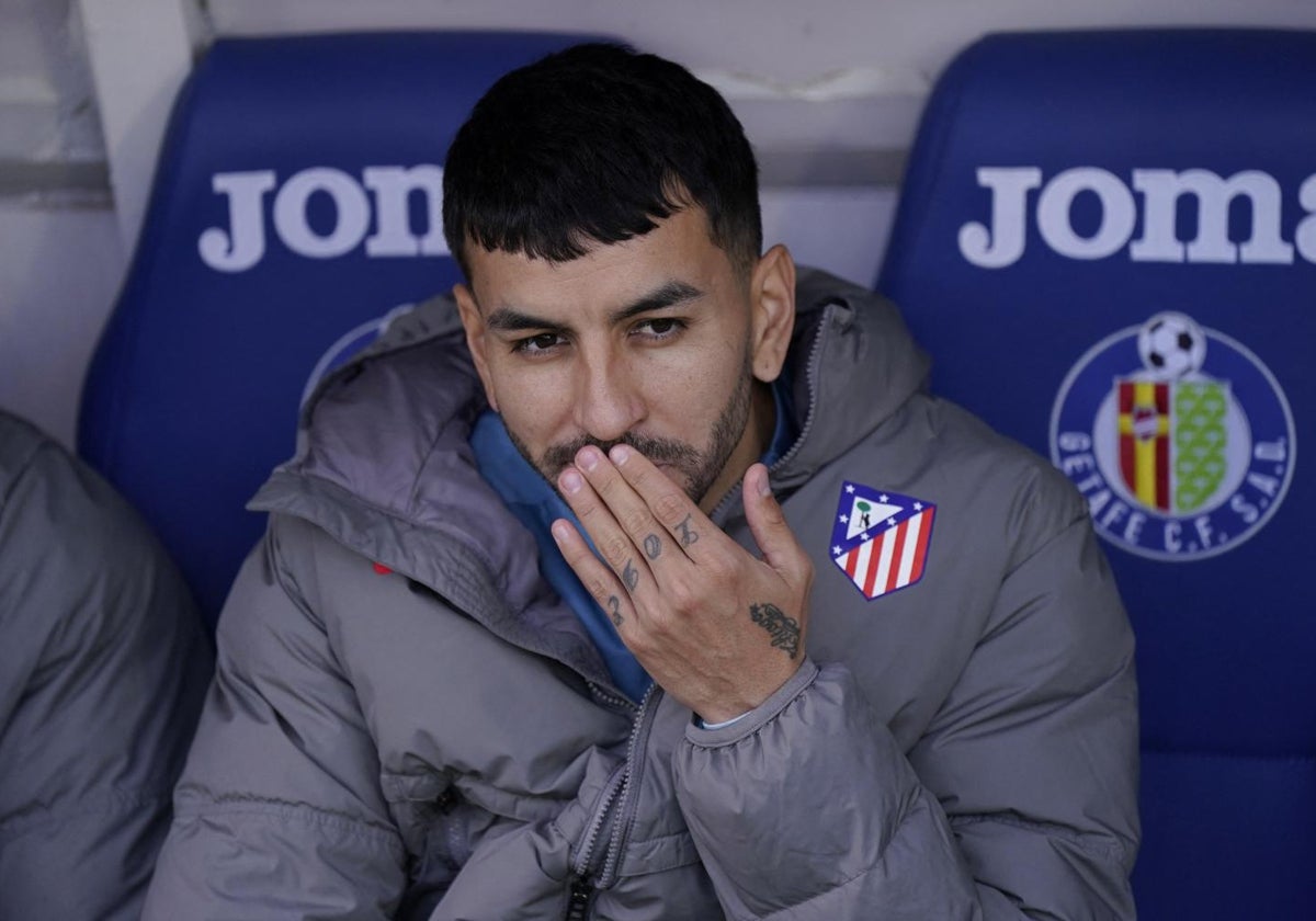 Correa, en el banquillo de Getafe