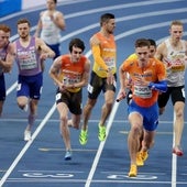 El relevo masculino 4x400 es de plata