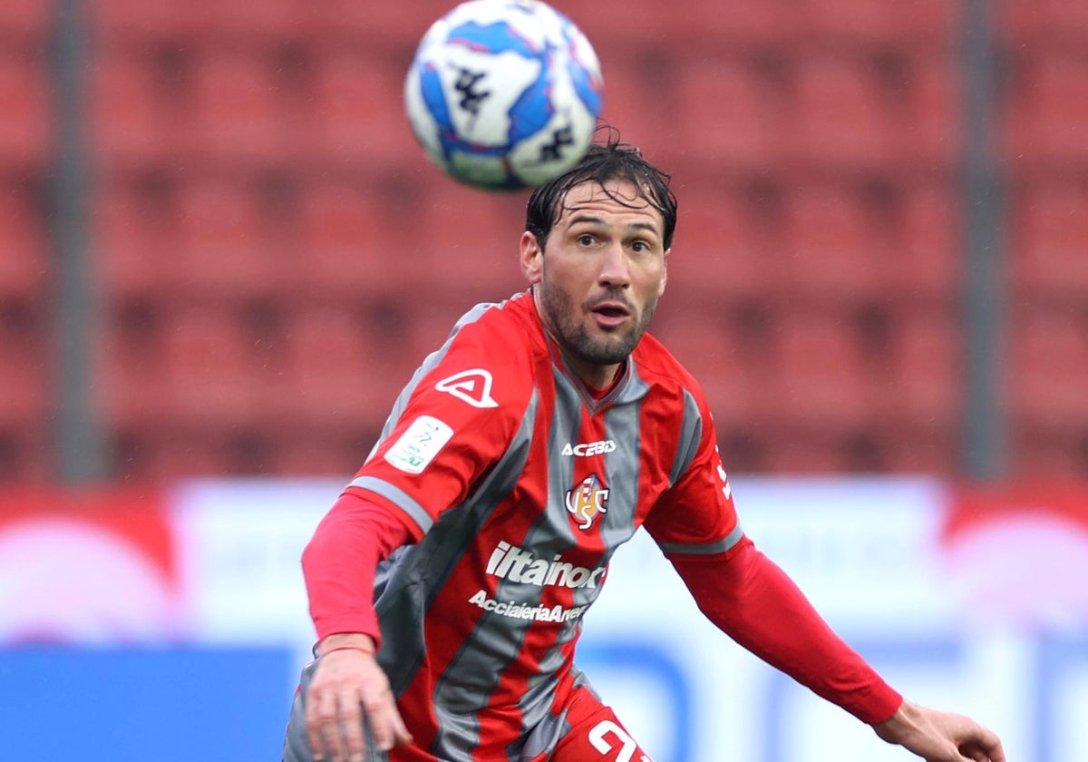 Franco Mudo Vázquez, en un partido con la Cremonese