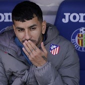 Correa, futbolista del Atlético de Madrid