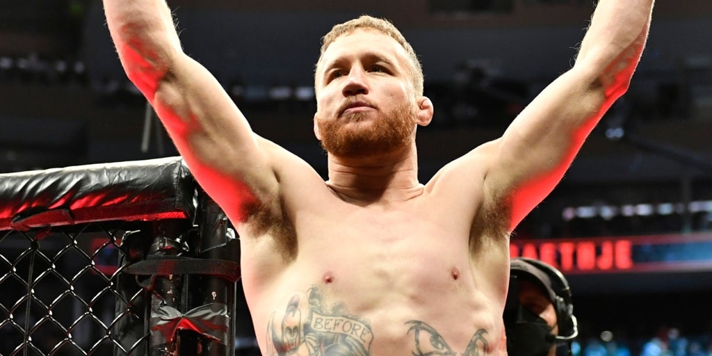 Justin Gaethje se une a la fiesta de Topuria: «Tengo que pelear por el título del peso ligero de la UFC»