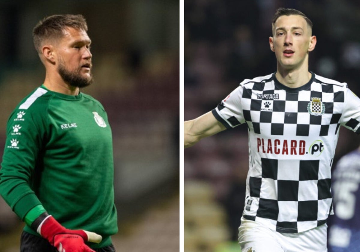 Tomas Vaclik y Robert Bozenik, jugadores del Boavista
