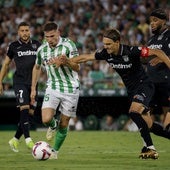 Un lance de juego en el Betis - Leganés de la primera vuelta