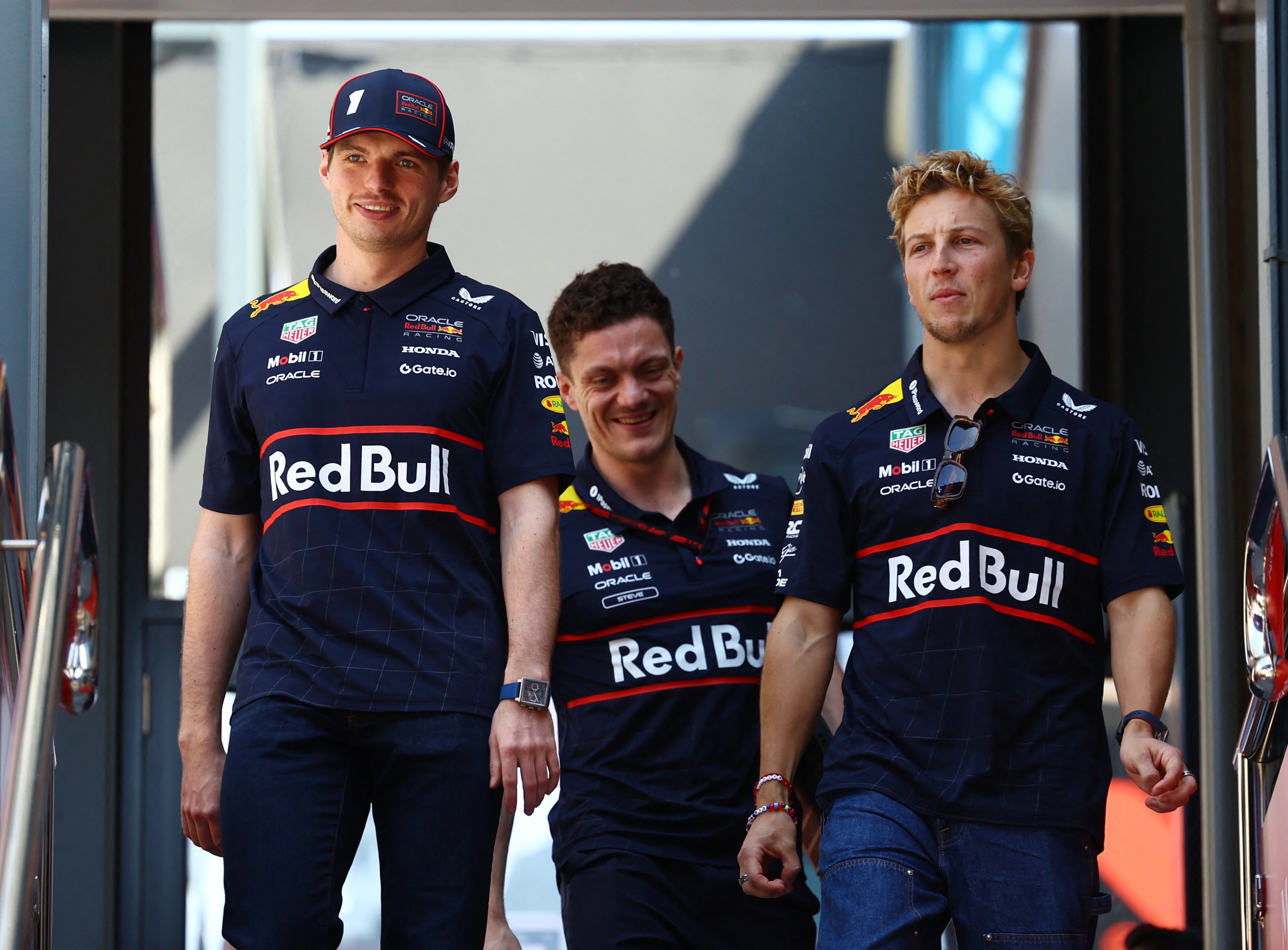 Max Verstappen y Liam Lawson