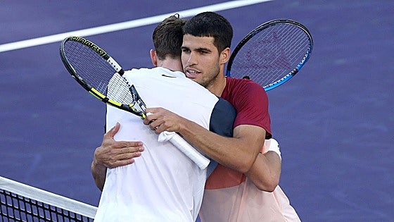 Draper tumba a Alcaraz en Indian Wells