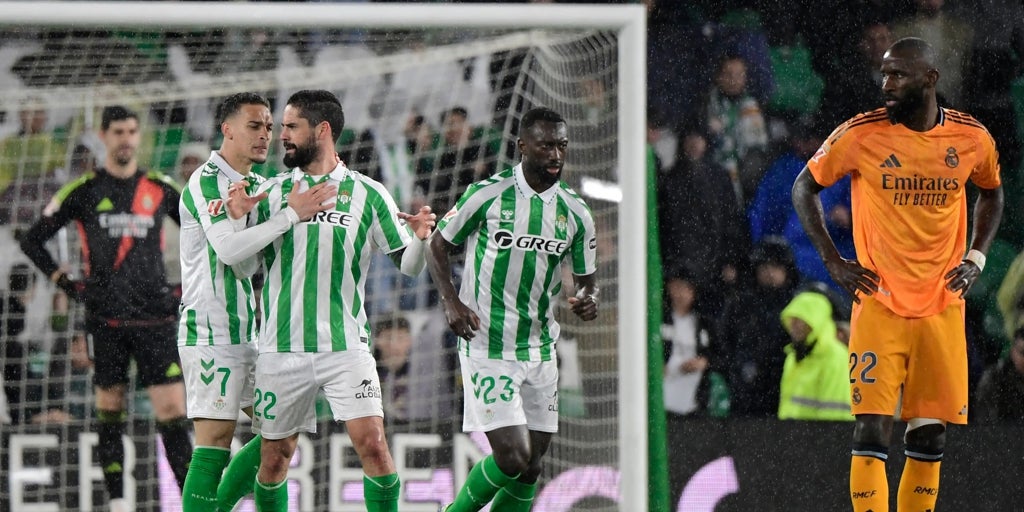El Real Betis lleva más del doble de partidos jugados con menos de 72 ...