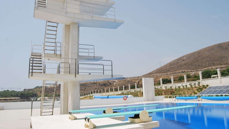 Piscina Municipal Virgen del Carmen, en Torremolinos, donde se disputará el Campeonato de España de Rugby Subacuático