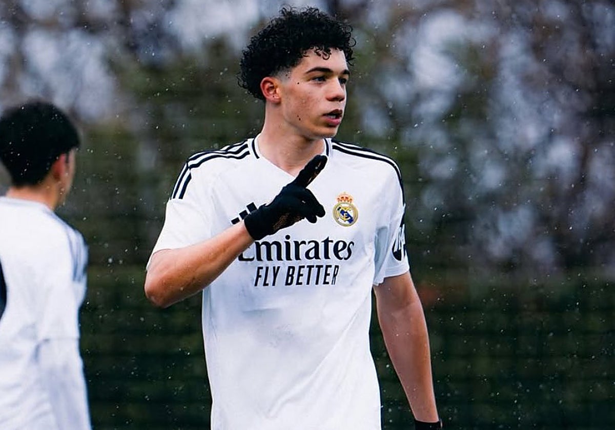 El impactante debut de Enzo Alves, hijo de Marcelo, con el Juvenil del Real Madrid