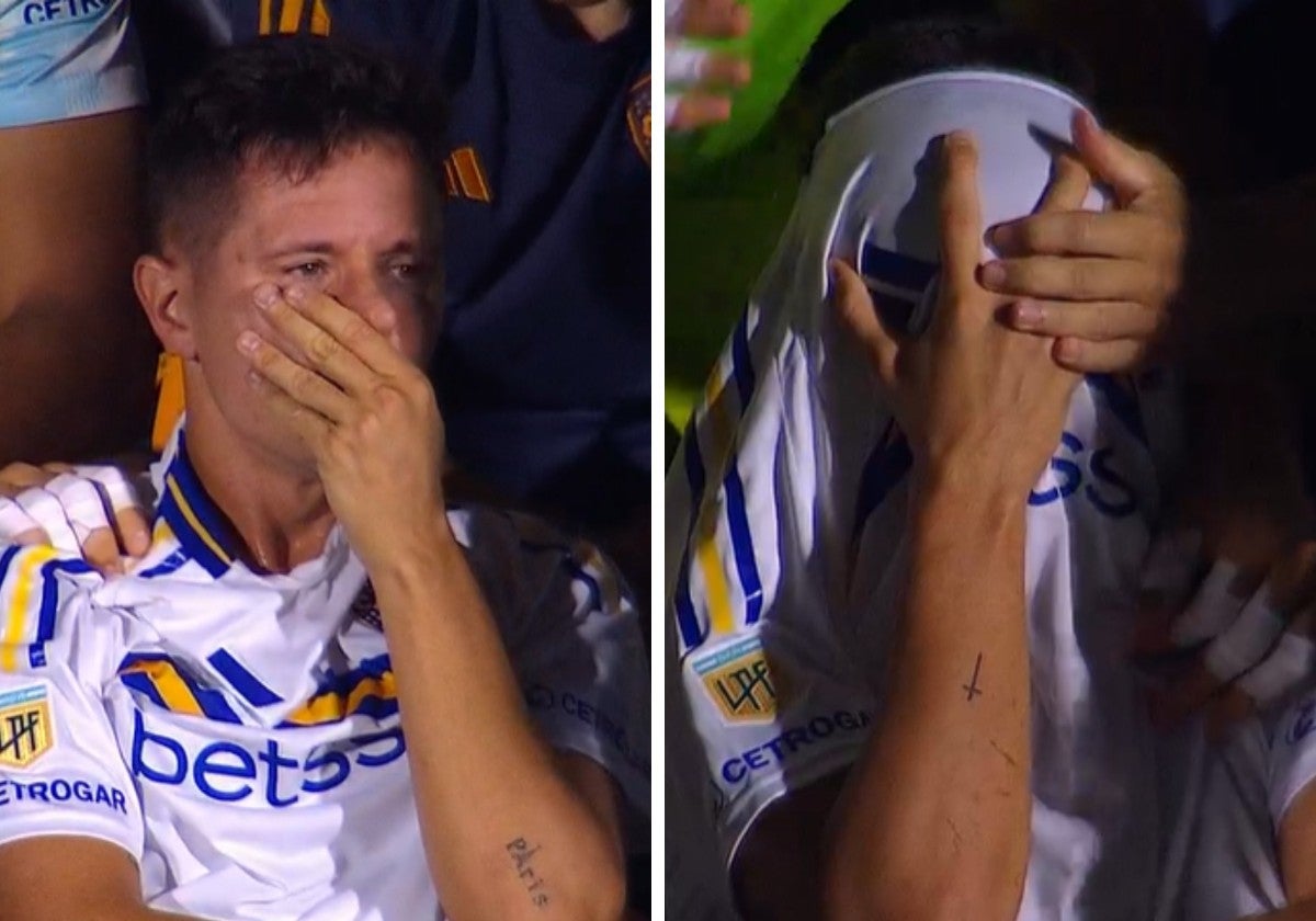 Ander Herrera, desolado tras volver a caer lesionado con Boca