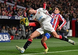 El Sevilla perdió seis de los últimos diez duelos ante el Atlético de Madrid