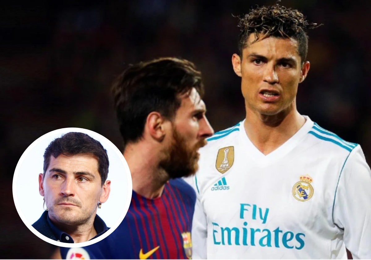 Casillas se moja sobre la rivalidad entre Messi y Cristiano Ronaldo: "Me parece más talentoso..."