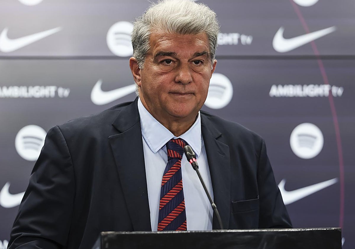 Laporta se revuelve contra la Liga: «Lo que no nos pueden ganar en el campo, lo intentan ganar en los despachos»