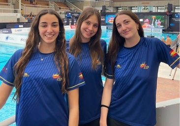 Triple presencia sevillana en la Copa del Mundo de Egipto de natación artística