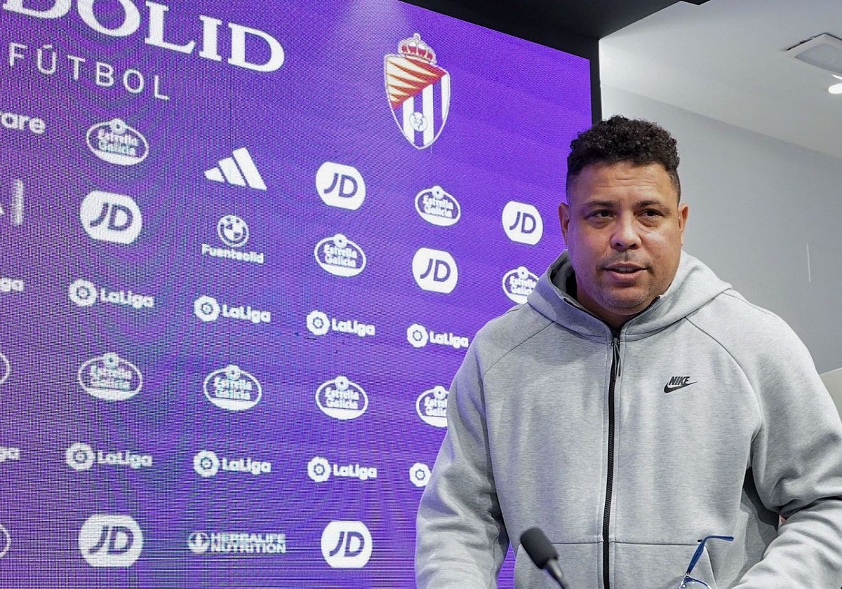 Ronaldo Nazario, presidente del Valladolid