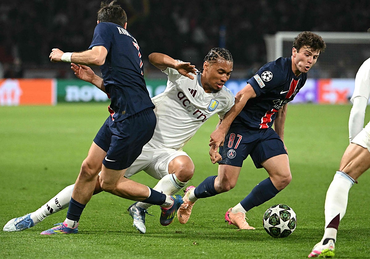 Aston Villa - PSG, estadísticas del partido de la Champions