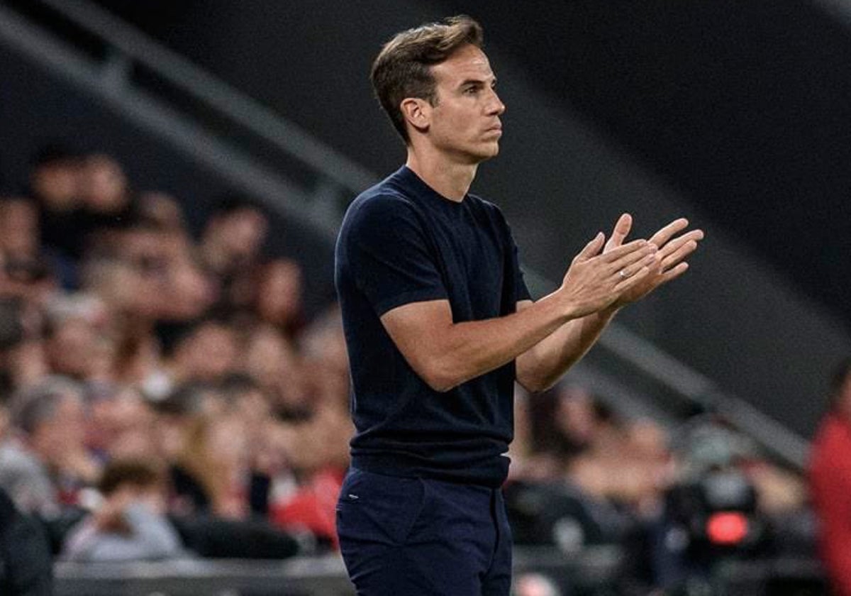 Iñigo Pérez, entrenador del Rayo Vallecano