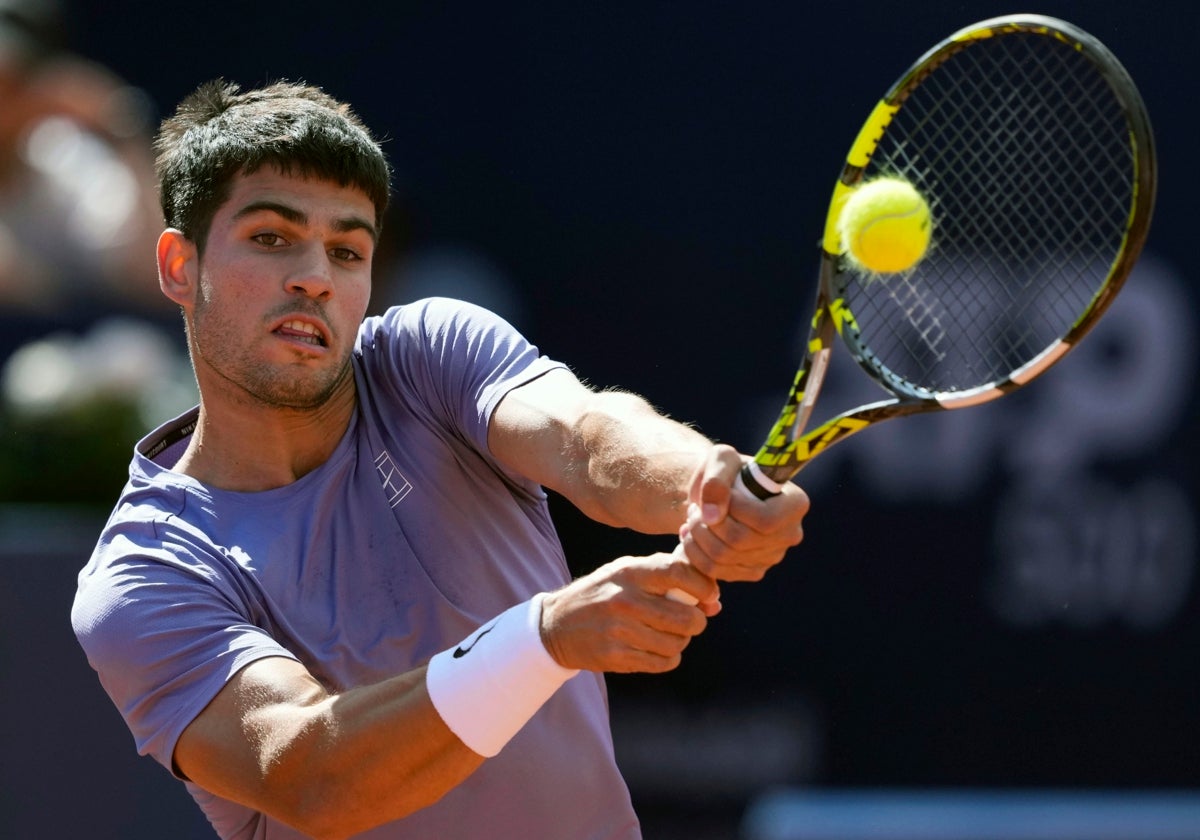 Alcaraz, ante Djere en Barcelona