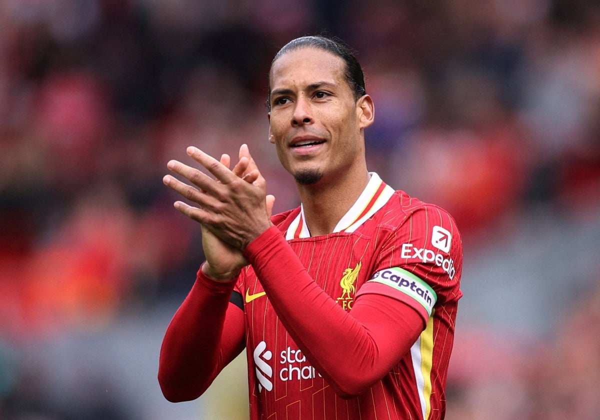 Virgil Van Dijk, capitán del Liverpool