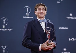 Premios Laureus: Biles y Duplantis brillan en Madrid
