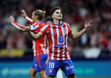 El Atlético decide levantarse y golea al Rayo