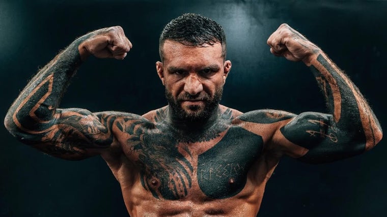 Franco Tenaglia tras un entrenamiento