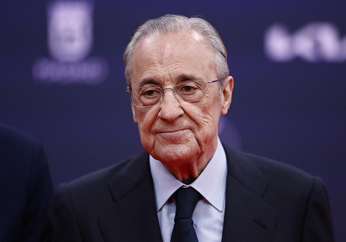 Florentino Pérez, presidente del Real Madrid