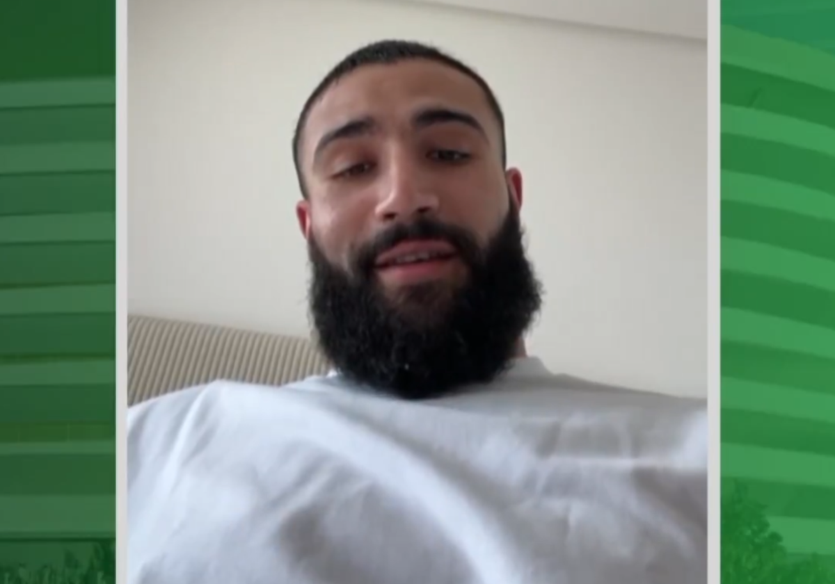 Fekir felicita a Manuel Pellegrini